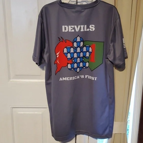 Emblem Athletic 1st Infantry Division shirt Size M - Picture 4 of 4